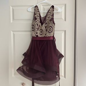 David’s bridal homecoming dress